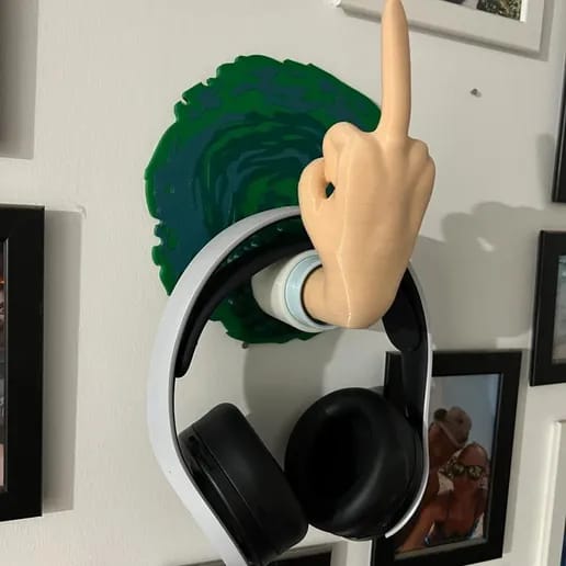 Support Casque Rick & Morty