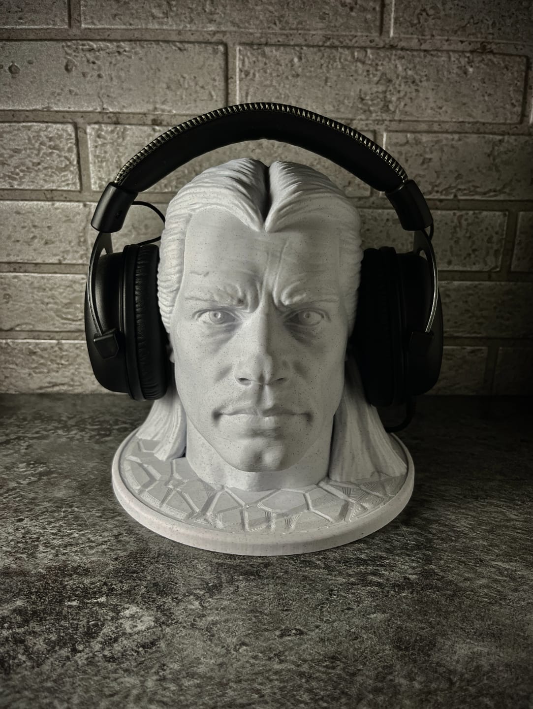 Support Casque The Witcher Geralt De Riv