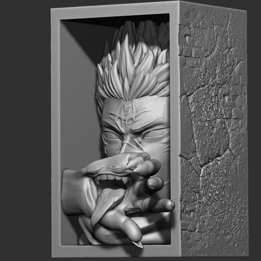 Cale Livre Jujutsu Kaisen Sukuna