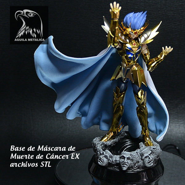 DEATH MASK SAINT SEIYA Prêt à Peindre/ Peint