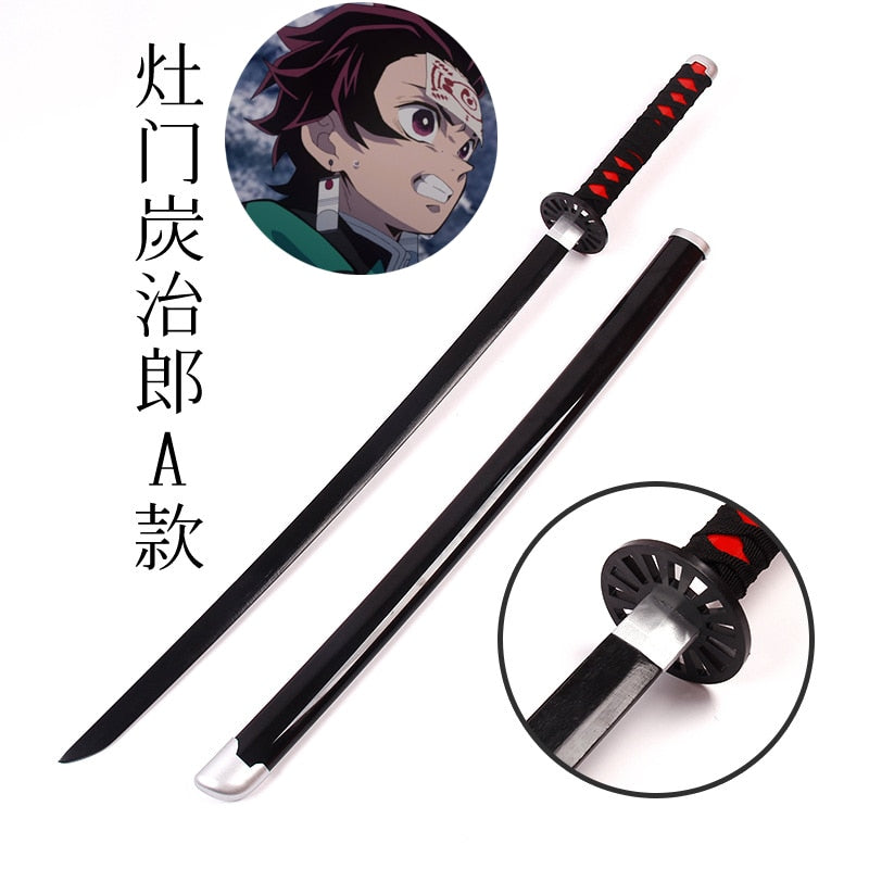 KATANA EN BAMBOU du manga Demon Slayer, parfait pour vos cosplay et être safe !