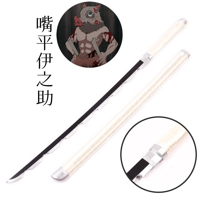 KATANA EN BAMBOU du manga Demon Slayer, parfait pour vos cosplay et être safe !