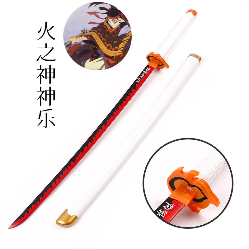 KATANA EN BAMBOU du manga Demon Slayer, parfait pour vos cosplay et être safe !