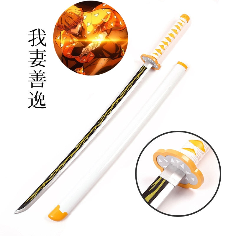 KATANA EN BAMBOU du manga Demon Slayer, parfait pour vos cosplay et être safe !