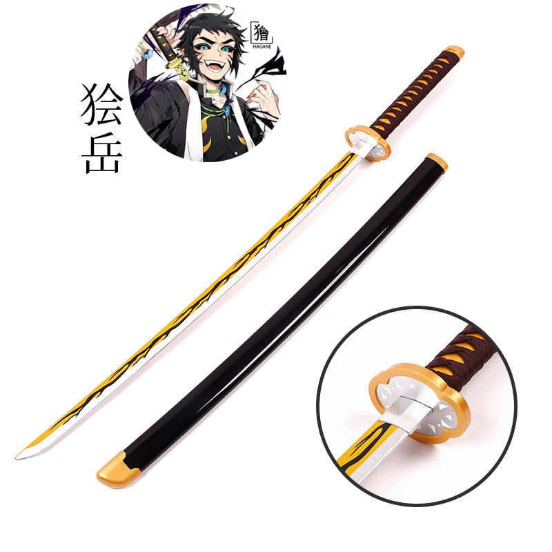 KATANA EN BAMBOU du manga Demon Slayer, parfait pour vos cosplay et être safe !
