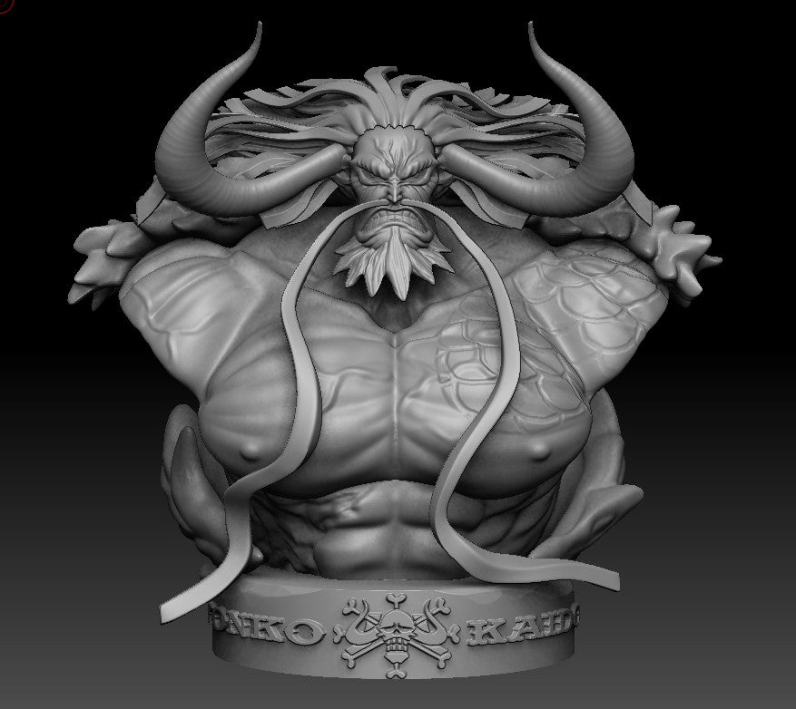 KAIDO ONE PIECE Prêt à Peindre/ Peint