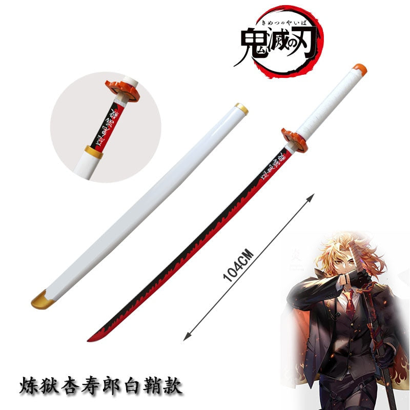 KATANA EN BAMBOU du manga Demon Slayer, parfait pour vos cosplay et être safe !