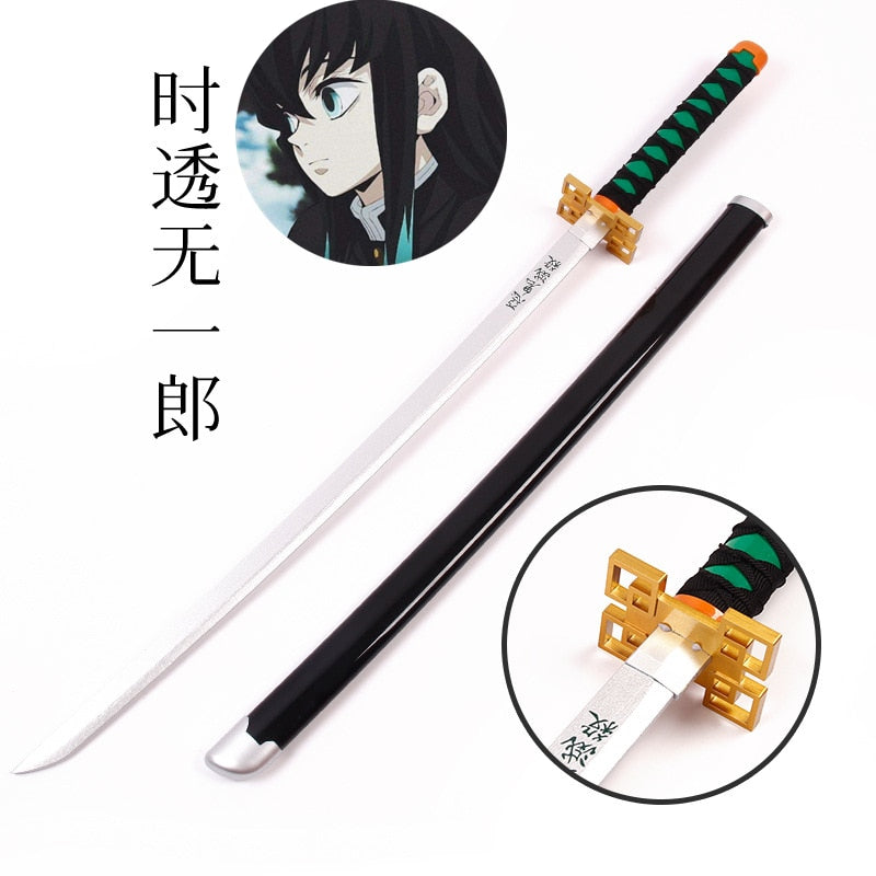 KATANA EN BAMBOU du manga Demon Slayer, parfait pour vos cosplay et être safe !