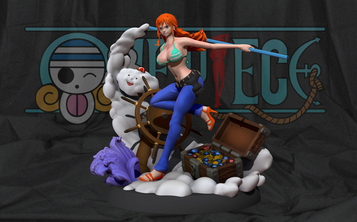 NAMI ONE PIECE Prêt à Peindre/ Peint