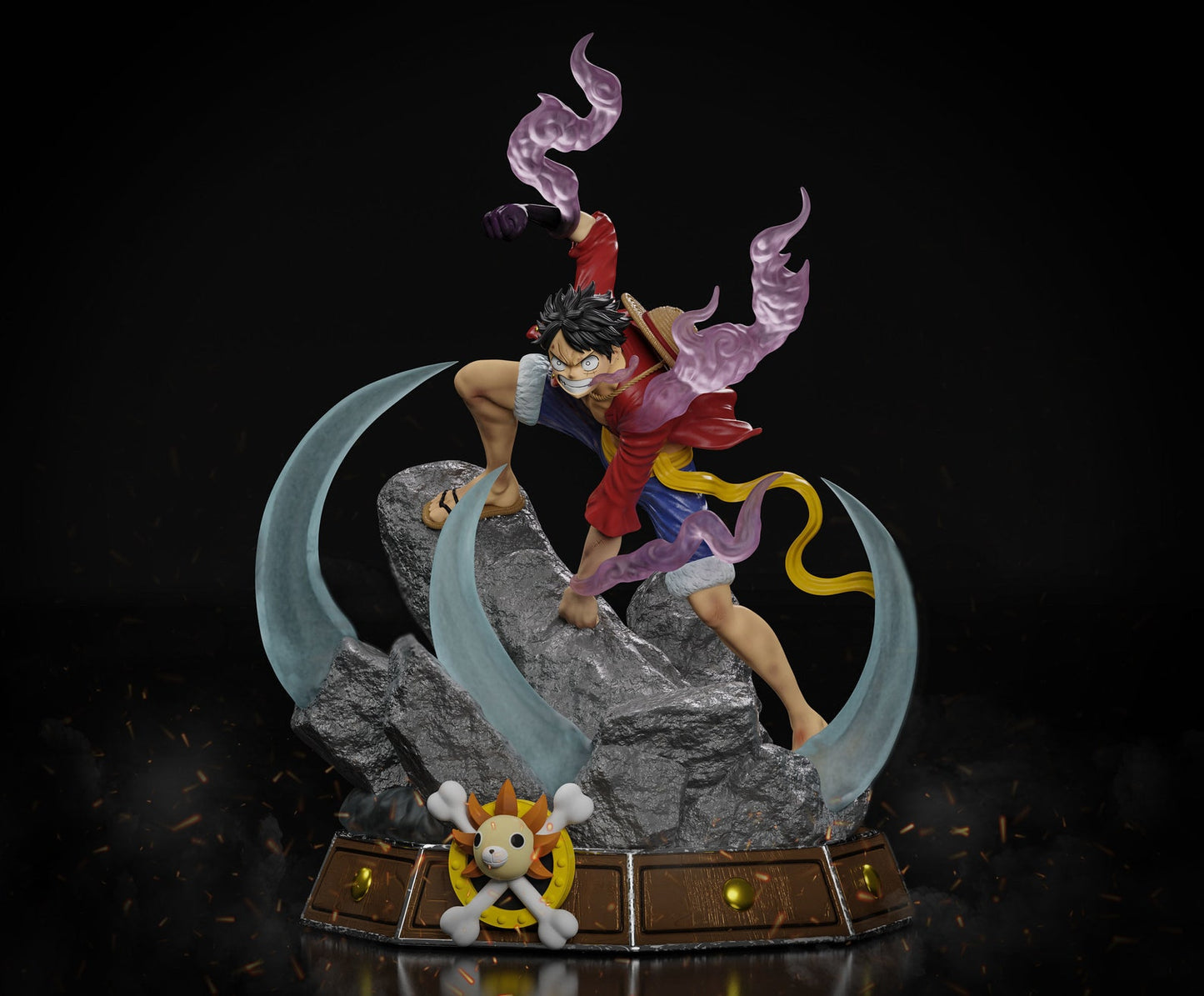 LUFFY ONE PIECE Prêt à Peindre/ Peint