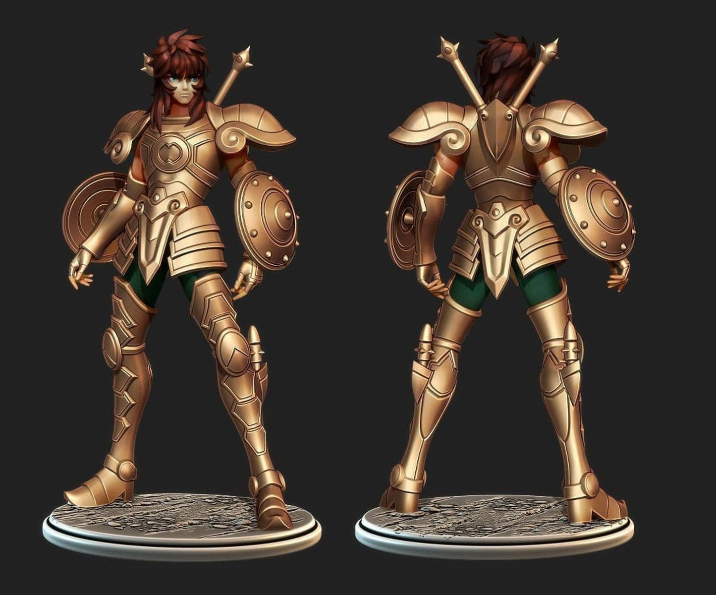 DOHKO SAINT SEIYA Prêt à Peindre/ Peint