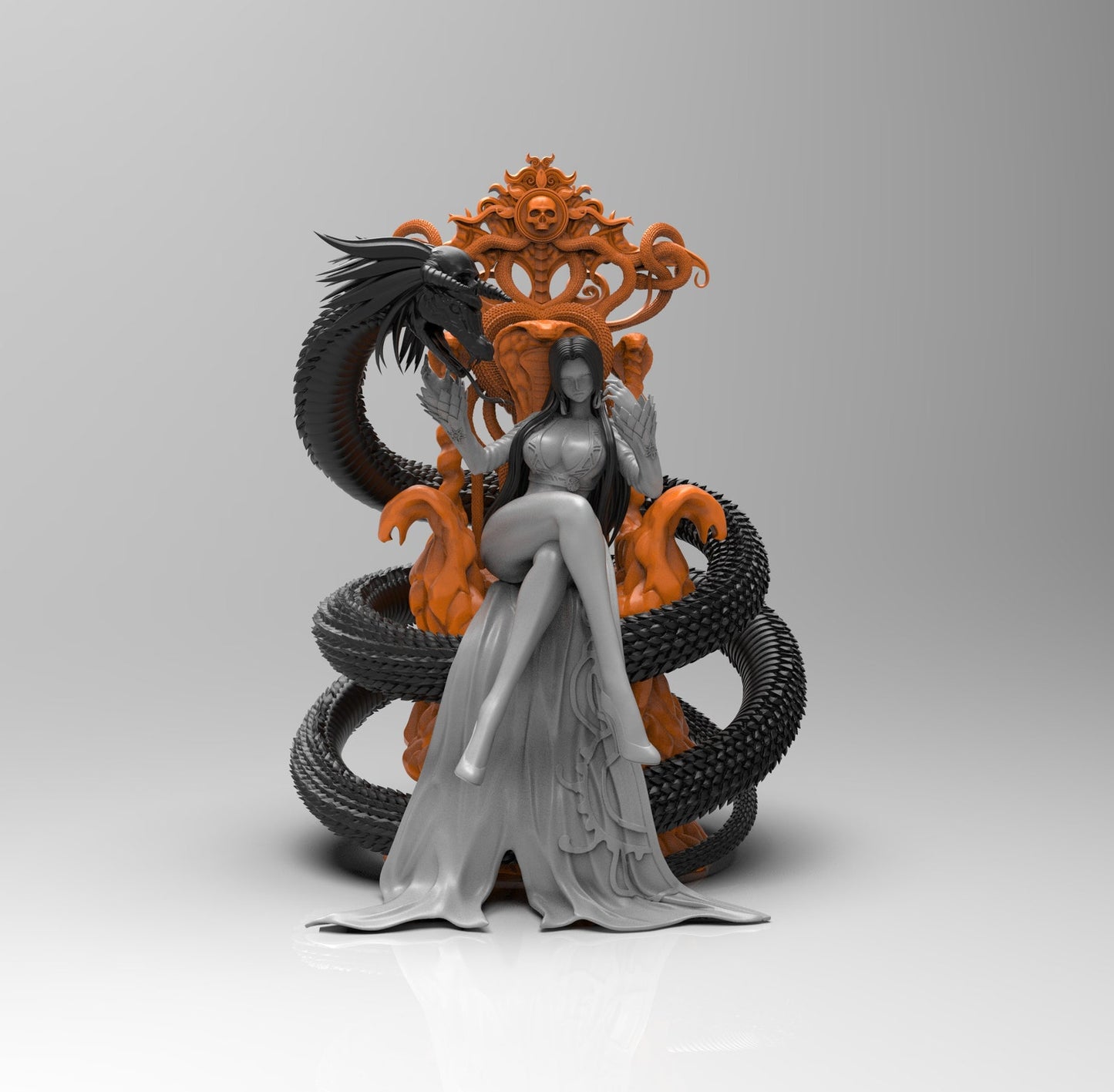 BOA HANCOCK ONE PIECE Prêt à Peindre/ Peint