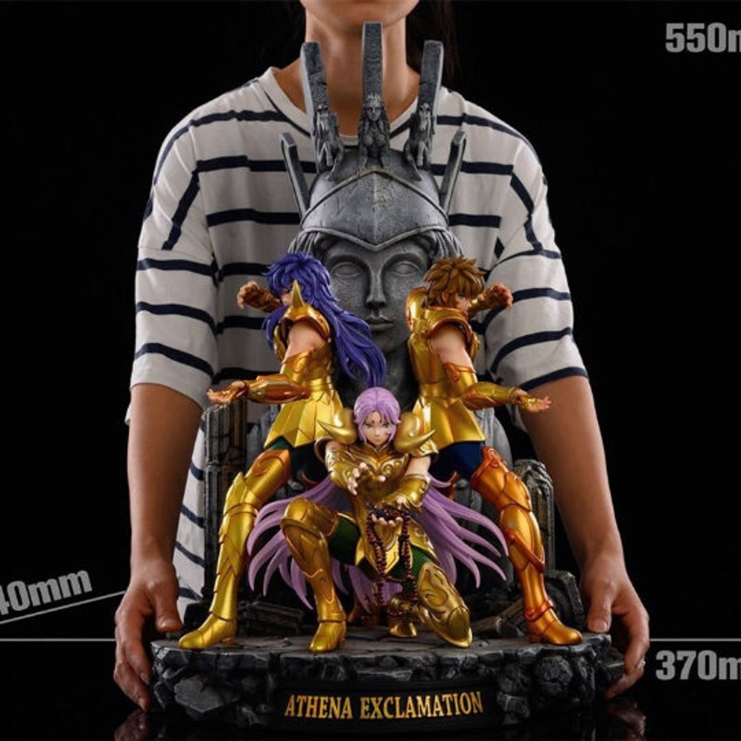 ATHENA EXCLAMATION SAINT SEIYA Prêt à Peindre/ Peint