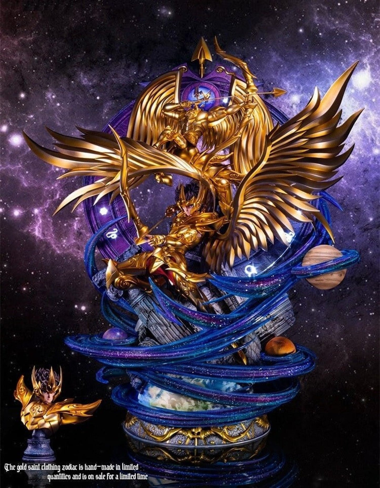 ARMURE D'OR SAINT SEIYA Prêt à Peindre/ Peint