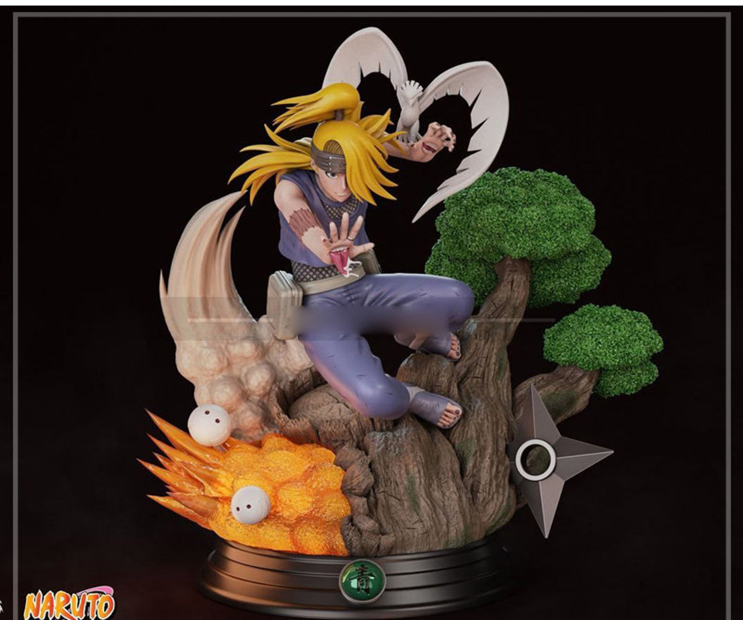 DEIDARA NARUTO Prêt à Peindre/ Peint