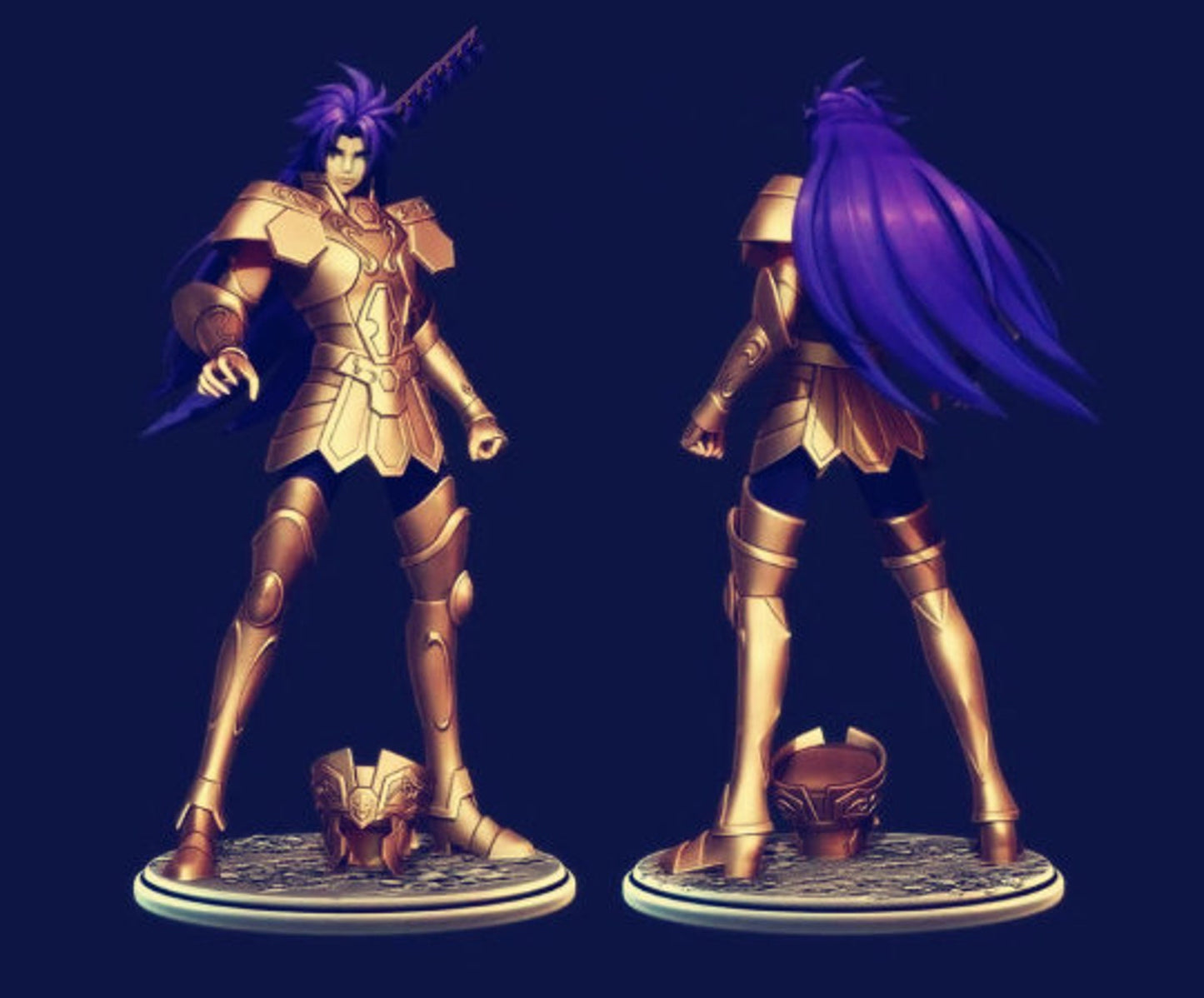 SAGA SAINT SEIYA Prêt à Peindre/ Peint