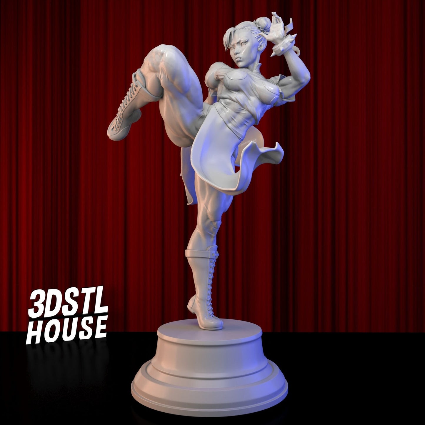 CHUN LEE STREET FIGHTER Prêt à Peindre/ Peint