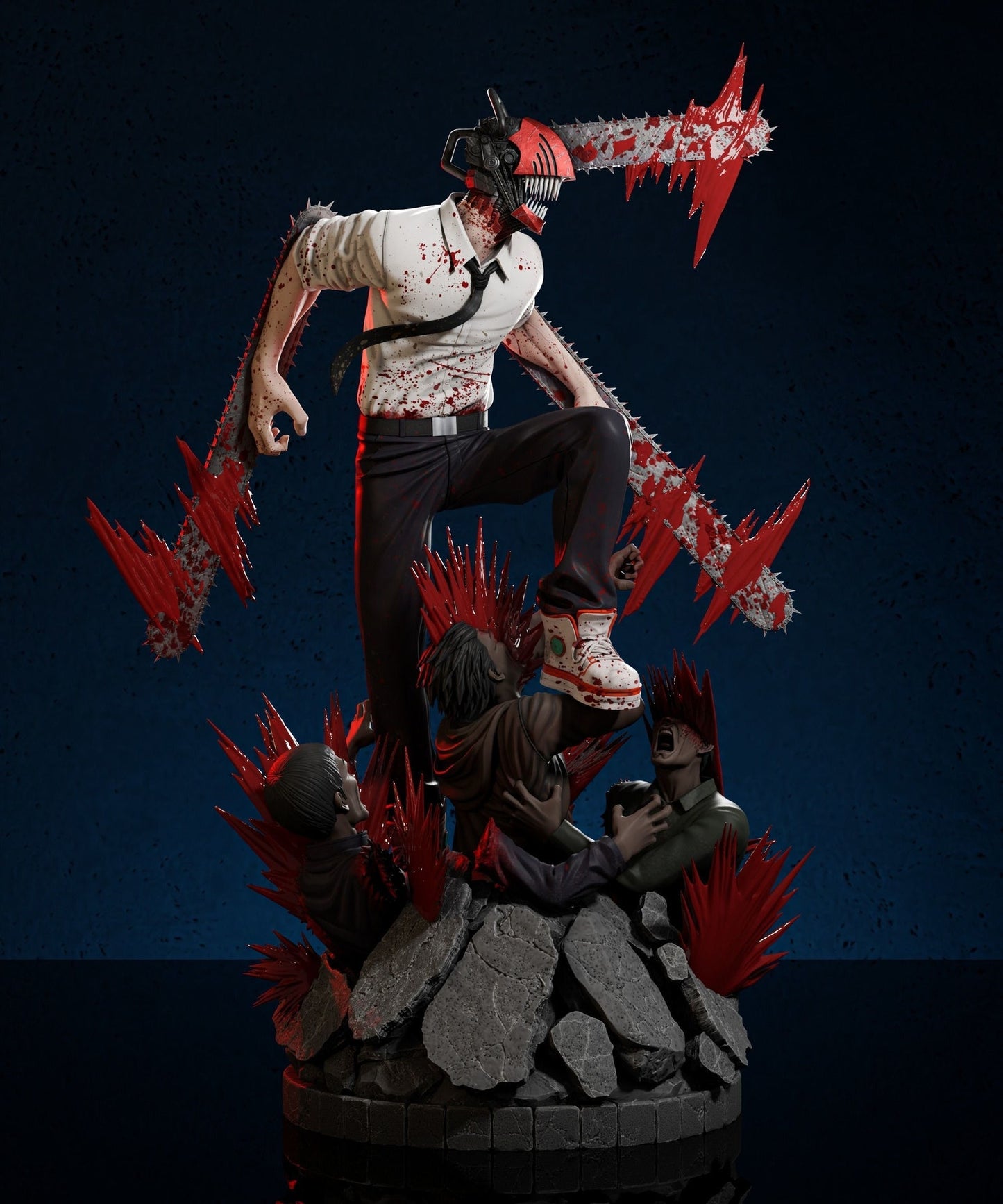 CHAINSAW MAN Prêt à Peindre/ Peint