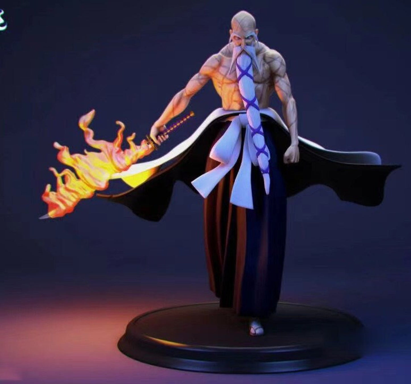 SHIGEKUNI YAMAMOTO BLEACH Prêt à Peindre/ Peint