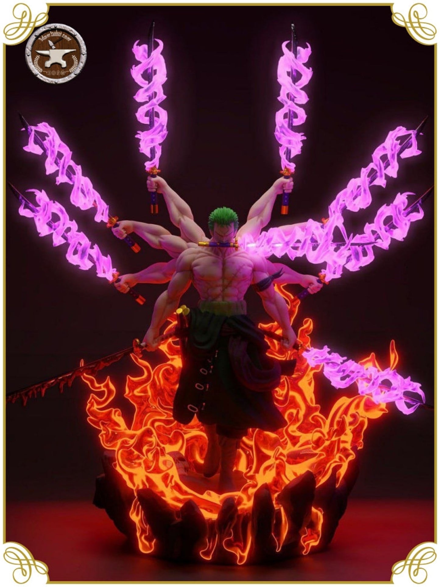 ZORO ONE PIECE Prêt à Peindre/ Peint