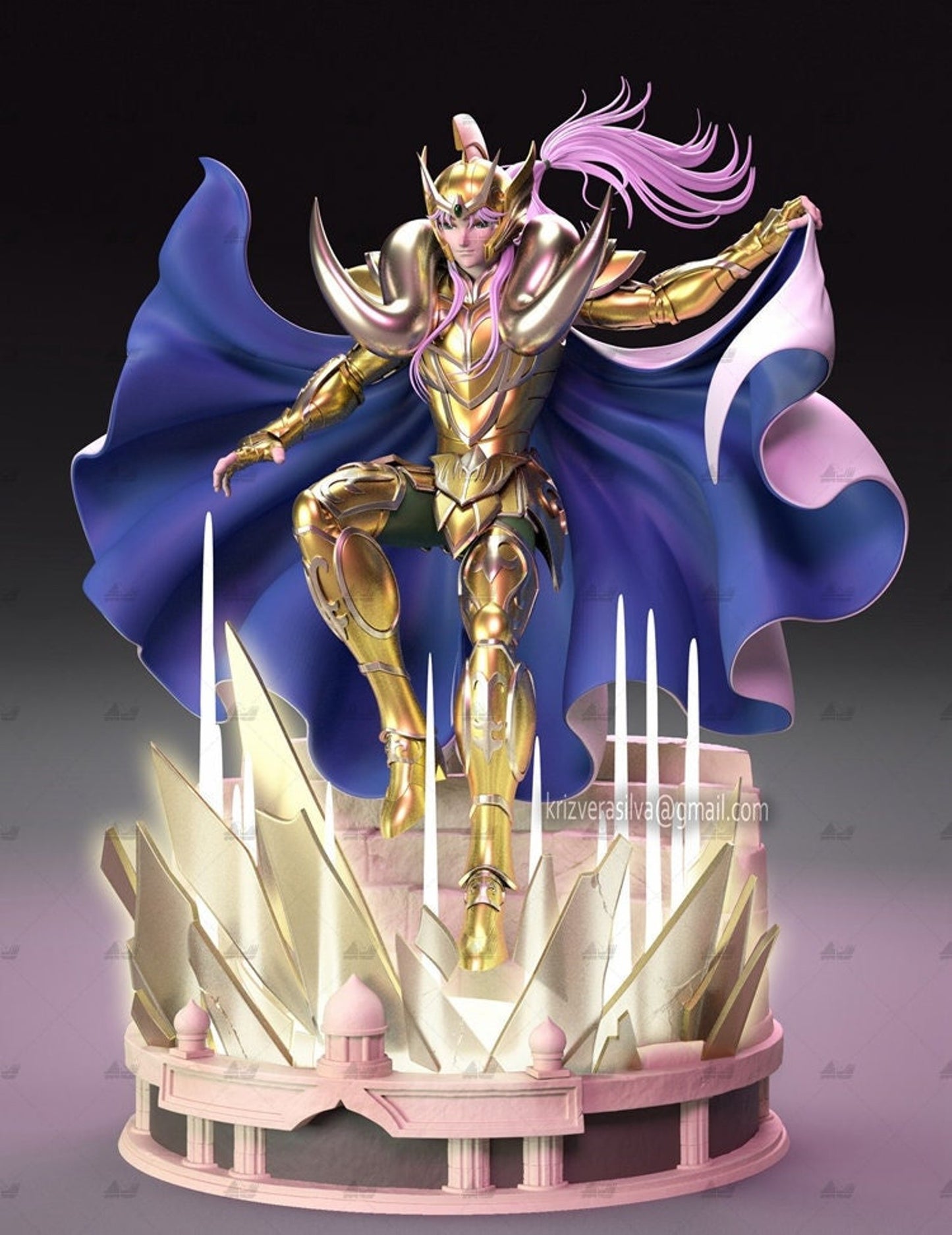 MIU SAINT SEIYA Prêt à Peindre/ Peint