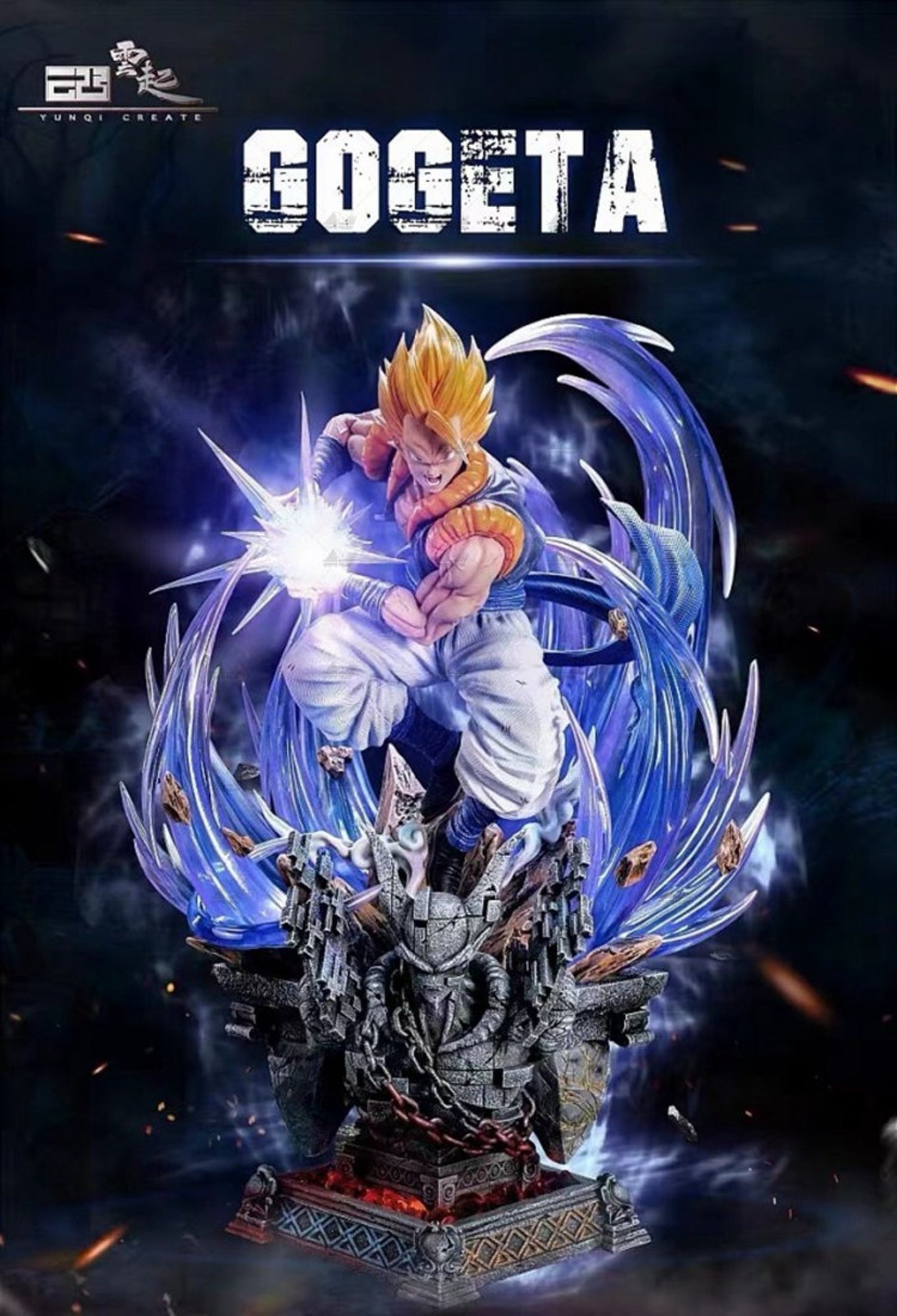 GOGETA DBZ Prêt à Peindre/ Peint