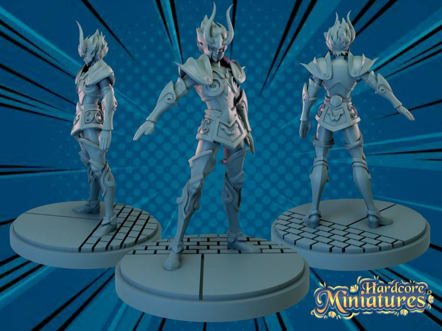 SHURA SAINT SEIYA Prêt à Peindre/ Peint