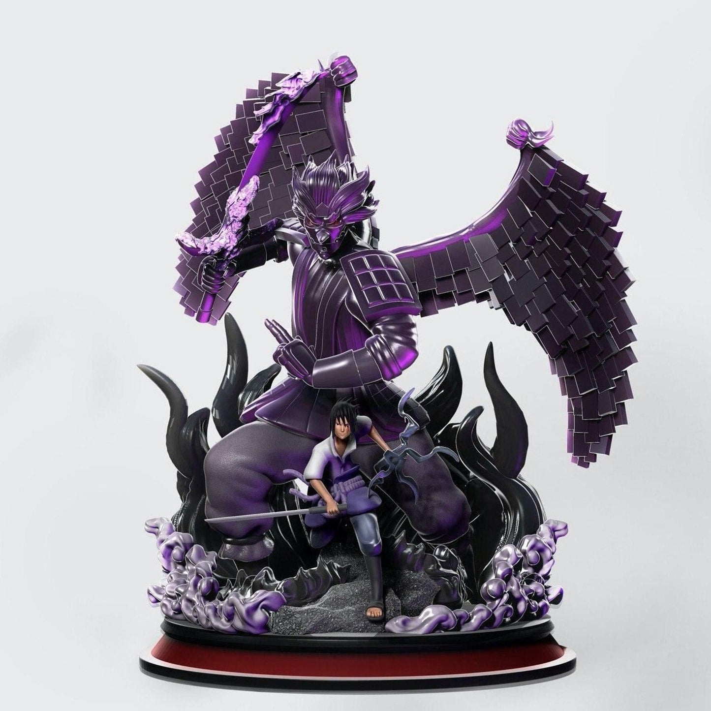 SASUKE NARUTO Prêt à Peindre/ Peint