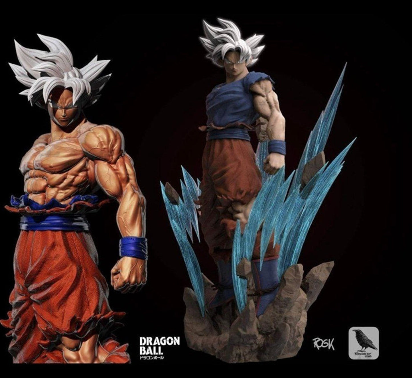 GOKU DBZ Prêt à Peindre/ Peint