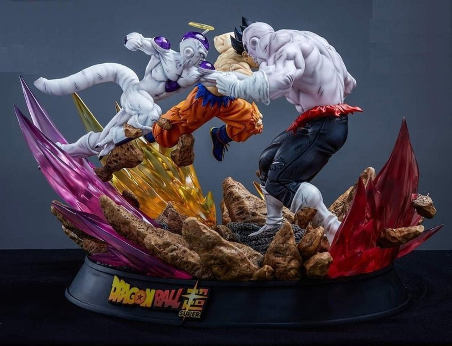 GOKU X FREEZER X JIREN DBZ Prêt à Peindre/ Peint