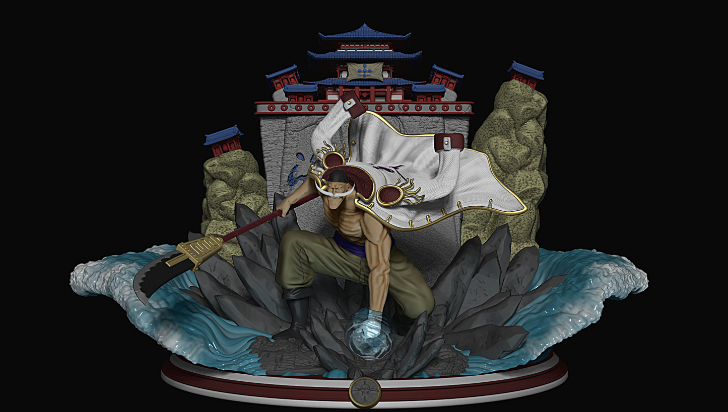 BARBE BLANCHE ONE PIECE Prêt à Peindre/ Peint