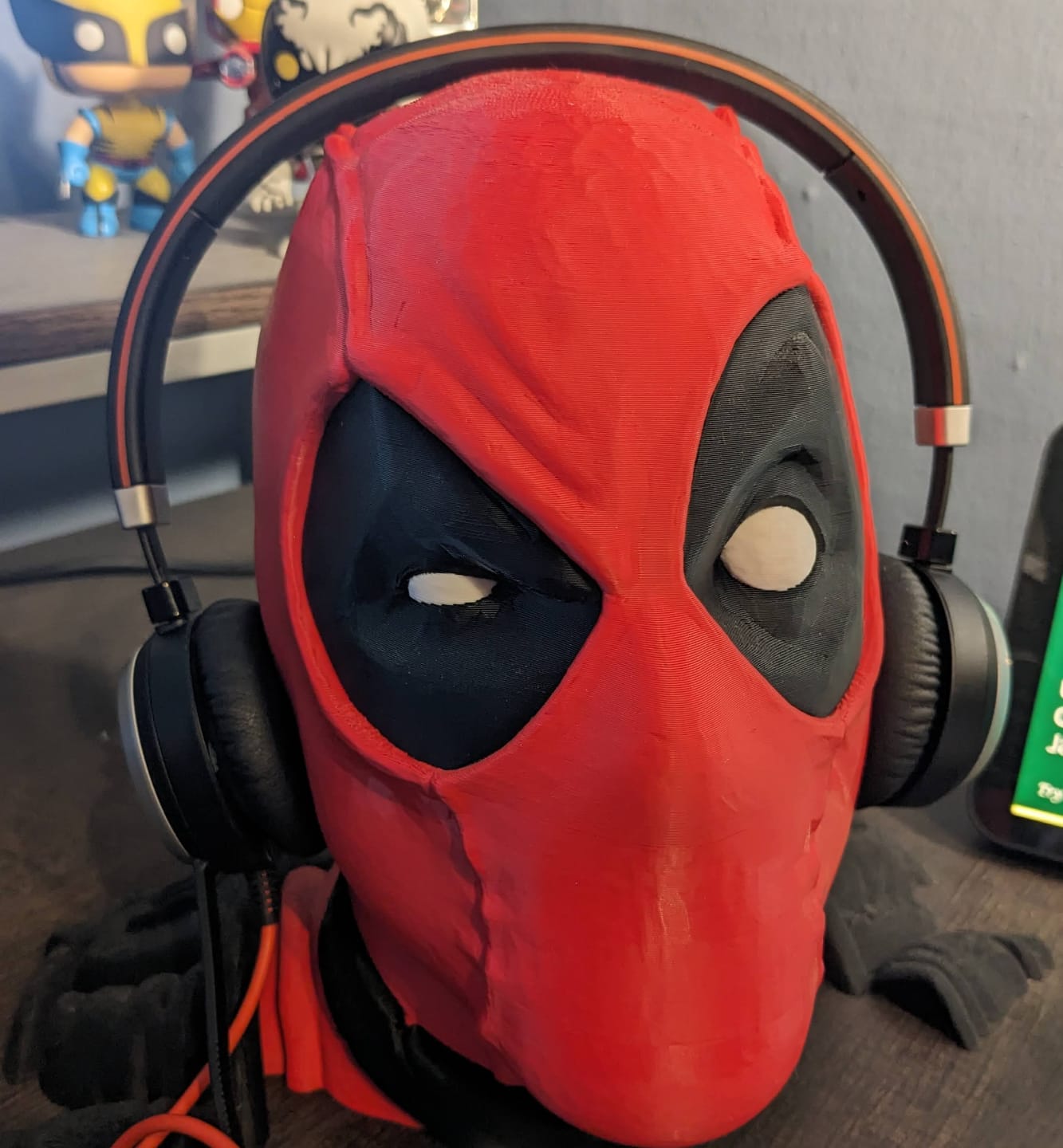 Support Casque Marvel Deadpool