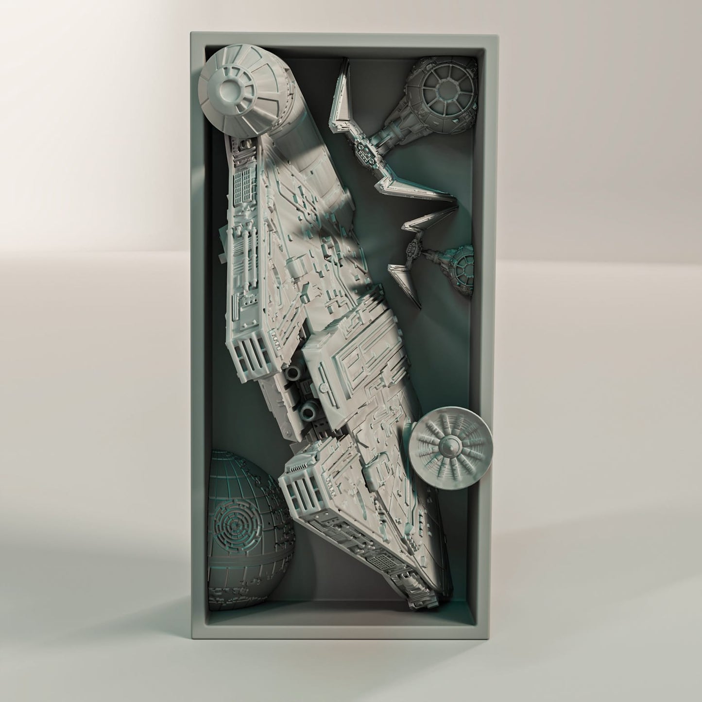 Cale Livre Star Wars Faucon Millenium