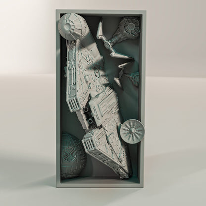 Cale Livre Star Wars Faucon Millenium