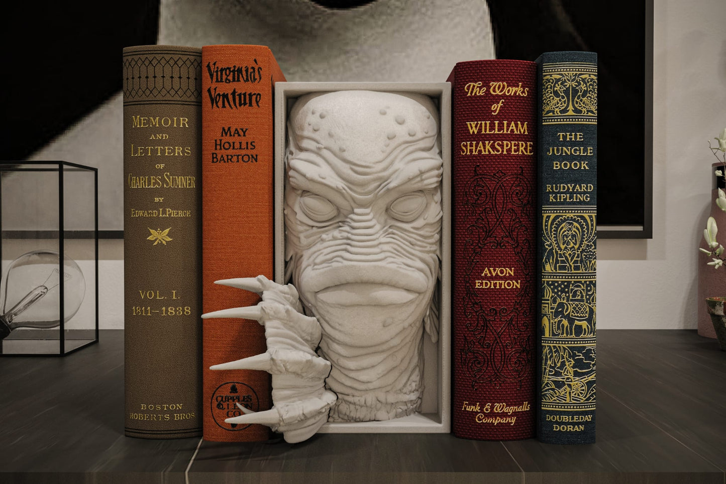 Cale Livre Monstre Du Lagon Noir