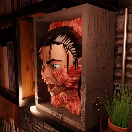 Cale Livre l'Attaque Des Titans Eren Jeager
