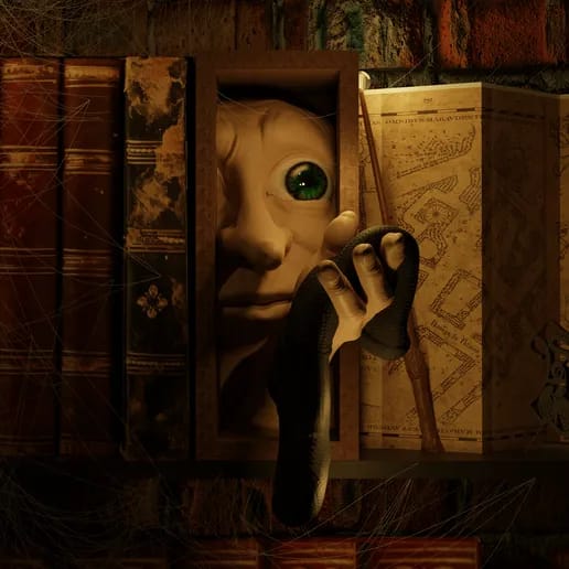 Cale Livre Harry Potter Dobby