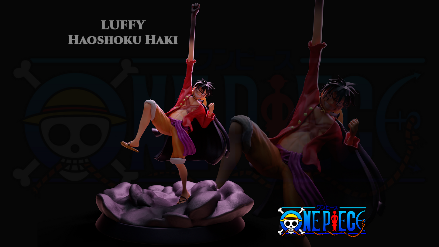 LUFFY REVETEMENT HAKI DES ROIS Prêt à Peindre/ Peint