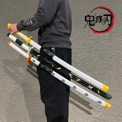 KATANA EN BAMBOU du manga Demon Slayer, parfait pour vos cosplay et être safe !
